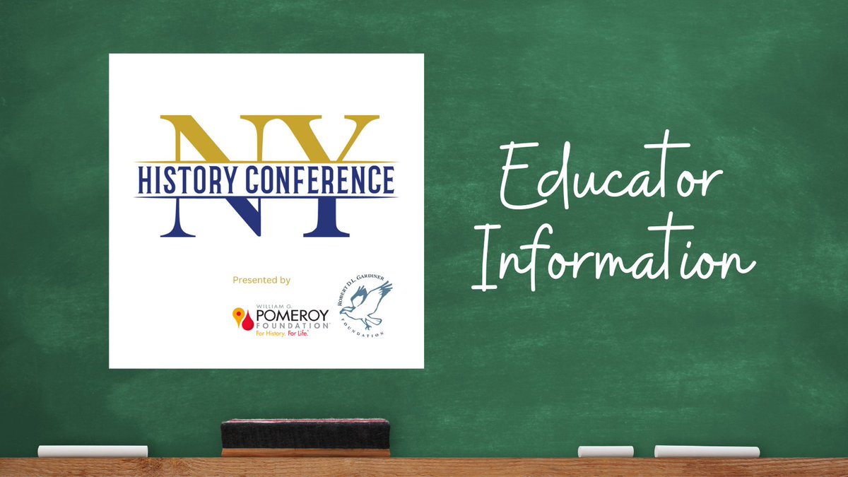 #SocialStudies and #education leaders, don't miss out on #NYHC24! Registration is open with full conference details available here: nysm.nysed.gov/research-colle… @CvSupt @ms_lonergan @TompkinsHistory #sschat
