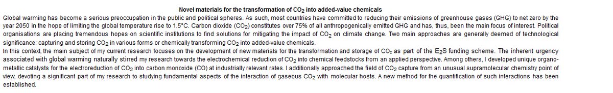 📣Mercredi 27 mars 2024 16h00 📣Soutenance HDR de Aurélien VITERISI : 'Développement de matériaux innovants pour la valorisation du CO2' @universite_uppa @UMR5254