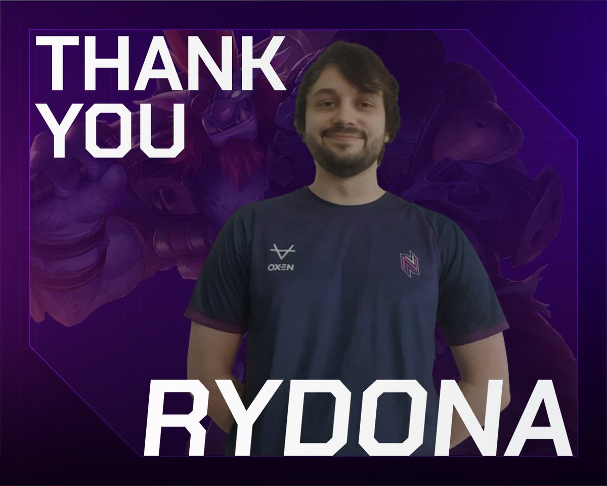Today we say goodbye to a top tier Manager 👨‍💼

Thank you for everything and best of luck in the future, <a href="/Rydona_LOL/">Ryan 'Rydona' Dunkley</a> 💜