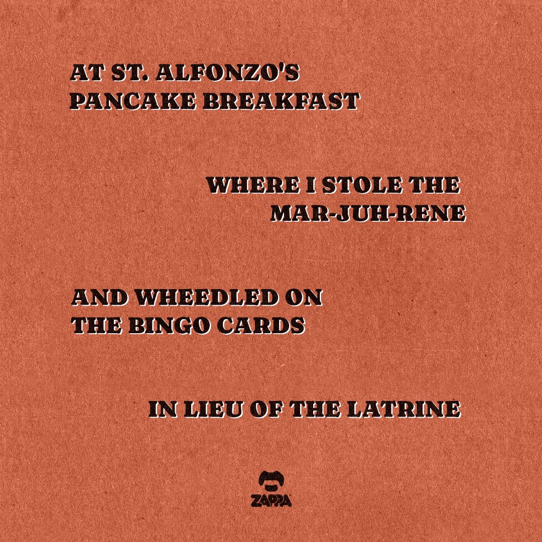 Yes, indeed, it’s “St. Alfonzo's Pancake Breakfast”