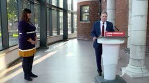 mjdaly57's tweet photo. Keir Starmer and his handler - Ruth Smeeth. https://t.co/eyvnlF68iW