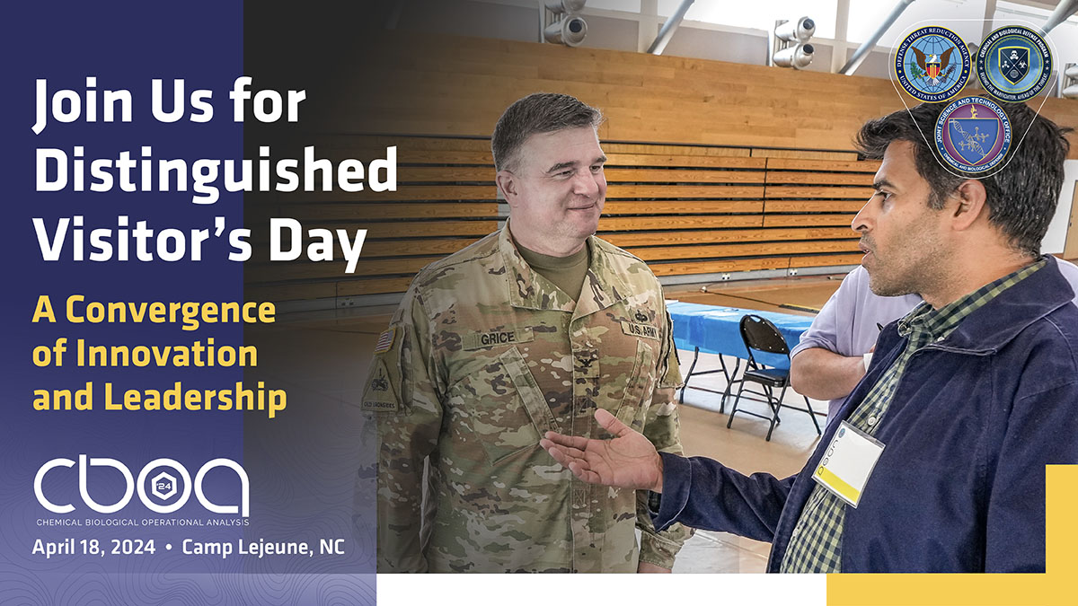 Senior military & gov leaders, don't miss #CBOA24 Community of Interest Day, 4/17 & Distinguished Visitor’s Day on 4/18 at Camp Lejeune, NC! A chance to explore tech innovations & shape military capabilities. Discover & advance our defense. Reg. by: 4/1 cvent.me/lm2Zna