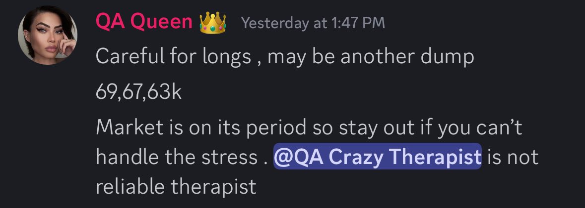 JaylissaLea's tweet photo. Didnβt take long before I warned the group.
Both TP hit
#QueenAlpha https://t.co/NUfG33OwDN