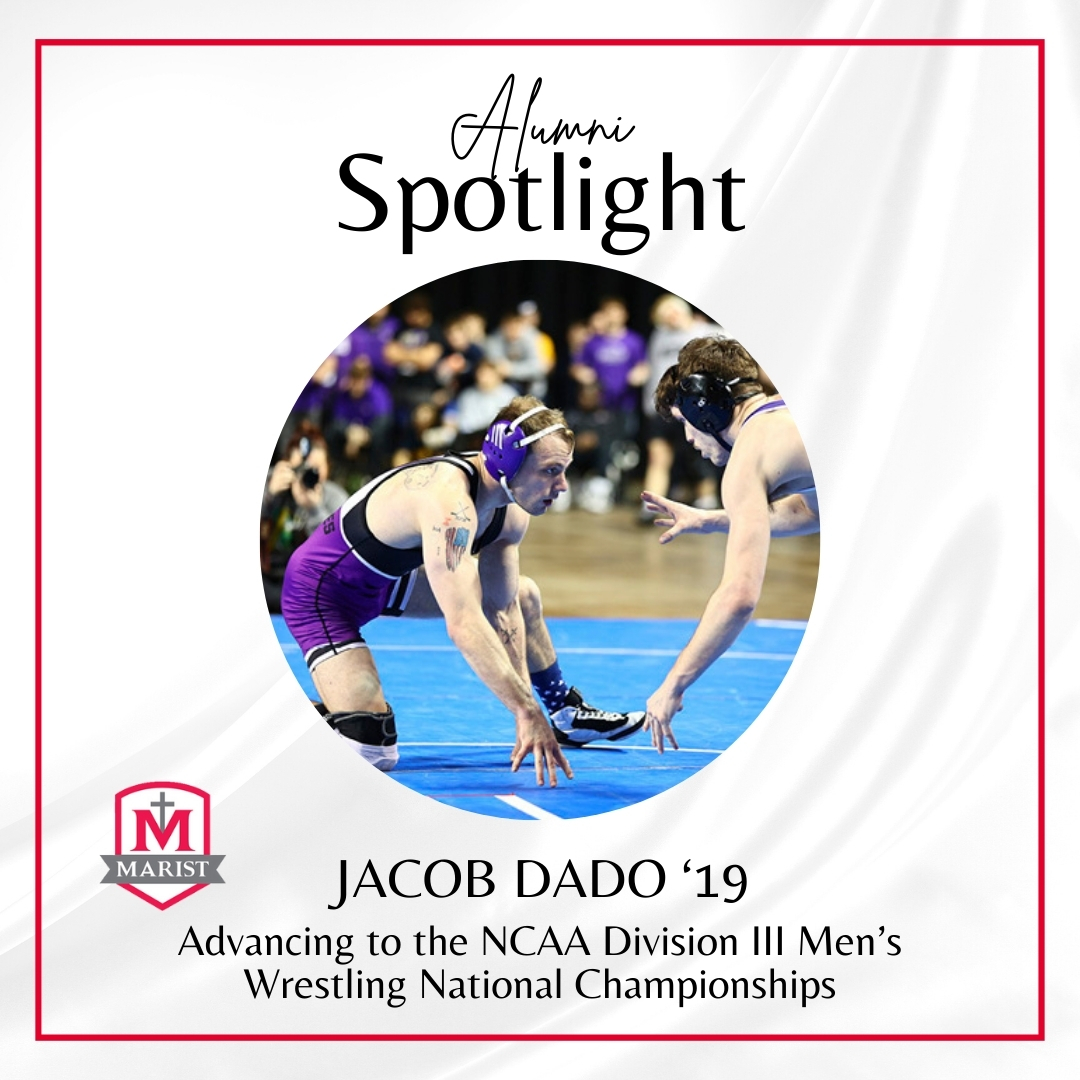 Best of luck to Jacob Dado '19 who will compete in the NCAA Division III Men's Wrestling National Championships this weekend. Click here to read a great article on Jacob: hubs.la/Q02p9z1p0 #MaristPride