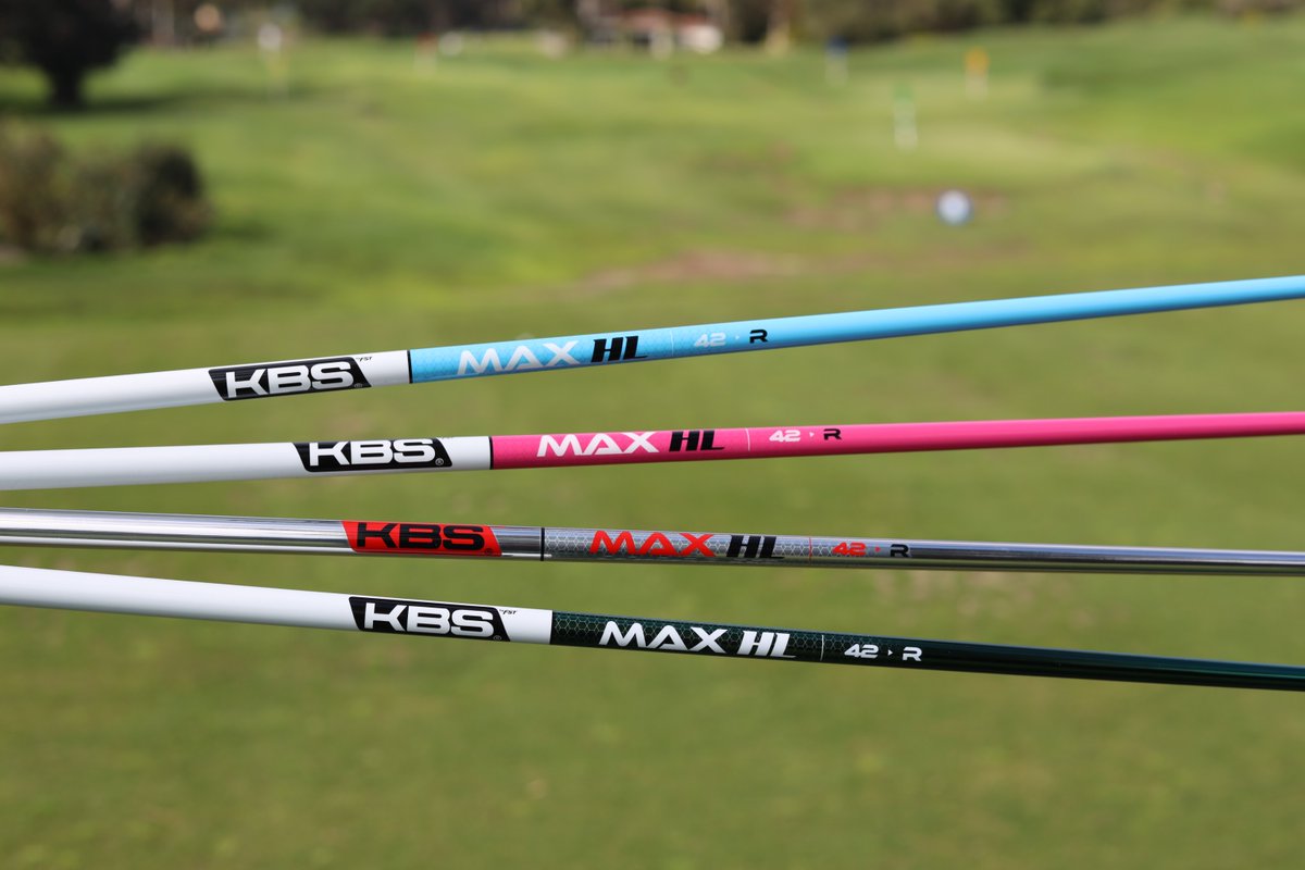 ❗AVAILABLE NOW❗More Colors in the all-new MAX HL Wood shaft from KBS. Its lightweight design allows for unmatched high launch and high spin. Head over to the KBS Website to get yours now! #brandnew #newcolors #kbsgolfshafts