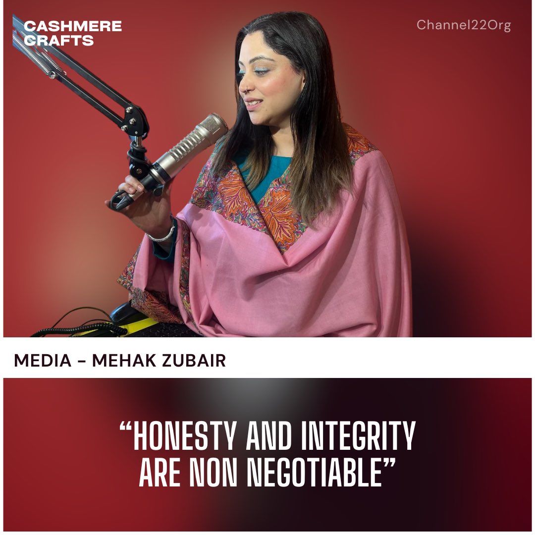 Here is our next She Slayer Mehak Zubair who calls a spade a spade and makes way for women to rise collectively!
<a href="/cashmerecrafts/">Ashiq Hussain</a> powered #SheSlays Awards. Because we won’t settle for less!