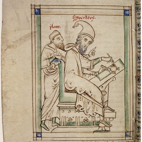 #FridayFeeling from 800 years ago: Plato teaching Socrates and not the other way around @bodleianlibs Ms Ashmole 304 Have a nice weekend #FridayMotivation #Friday