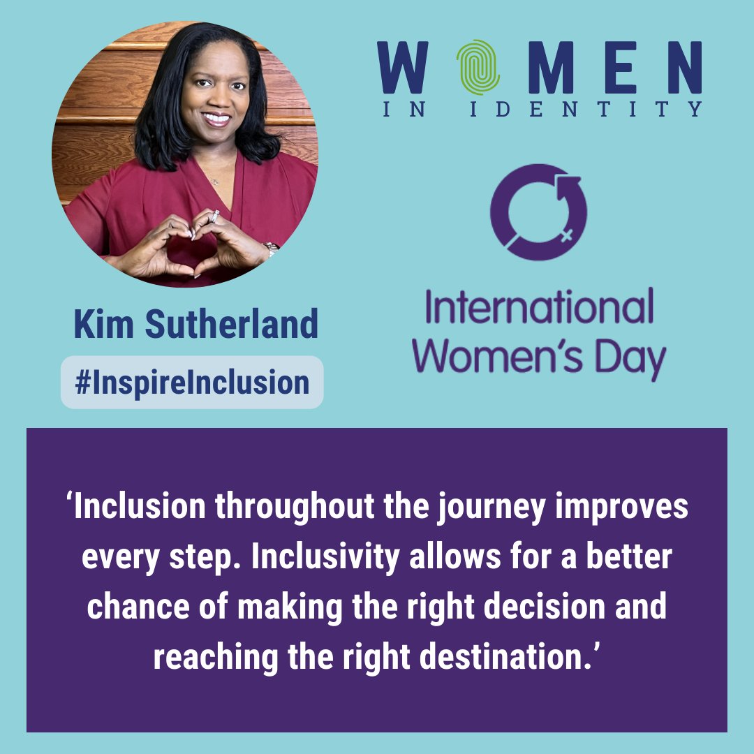 Great to see @LexisNexisRisk showing its support for #WomenInID at Fintech Meetup last week! Here's a reminder of what their VP Fraud & Identity Strategy and WiD Board Member, Kim Sutherland, had to say about the importance of inclusion on #IWD

#DiversityByDesign #ForAllByAll