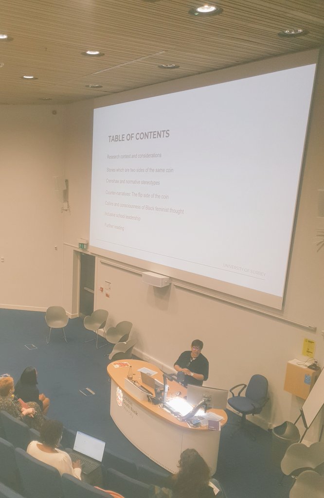 Insightful and rich data around the experiences of black teachers in the education system and how to create counter-narratives by Dr Janet Ramdeo #RILC2024