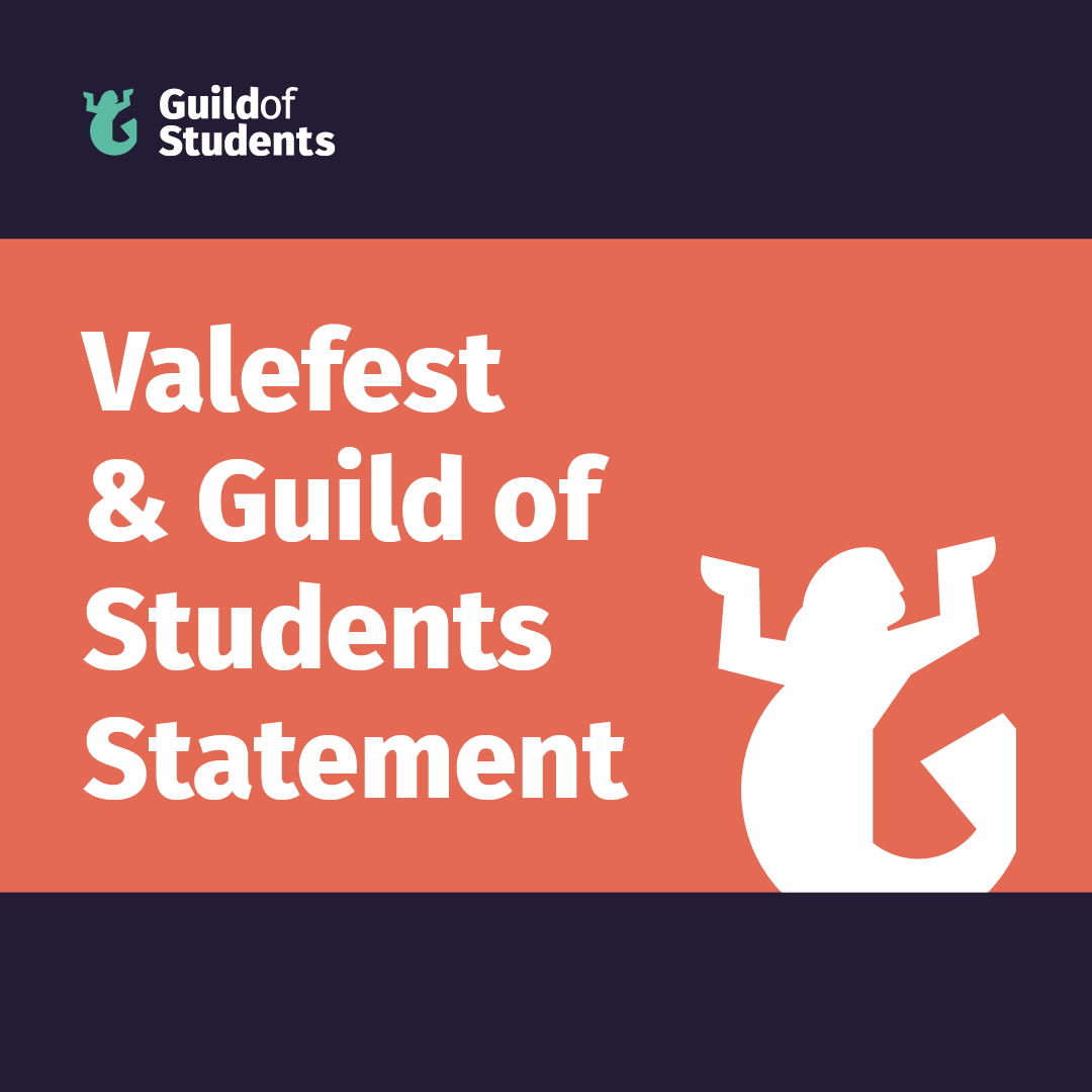 Read a joint statement from Valefest and Guild of Students regarding Valefest 2024: ow.ly/BICS50QU6OE