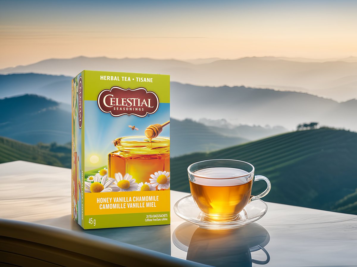typefaceai's tweet photo. With Typeface, your business can craft compelling stories about your beverage. Generate an image of herbal tea steeped in AI-generated misty mountains.
This image & caption was made using Typeface with a little ๐ค from a real person. #Tea #NatureInACup #MadeWithTypeface https://t.co/2RmAoeNtGM