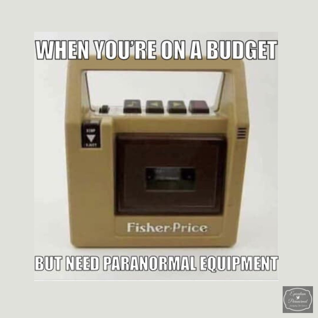 EpicediumNJ's tweet photo. Sometimes, it be like that ๐ #truth
#funny #meme #laughaboutit #workwithwhatyougot #paranormal #gadgets #investigations https://t.co/nHyLuvQwkx