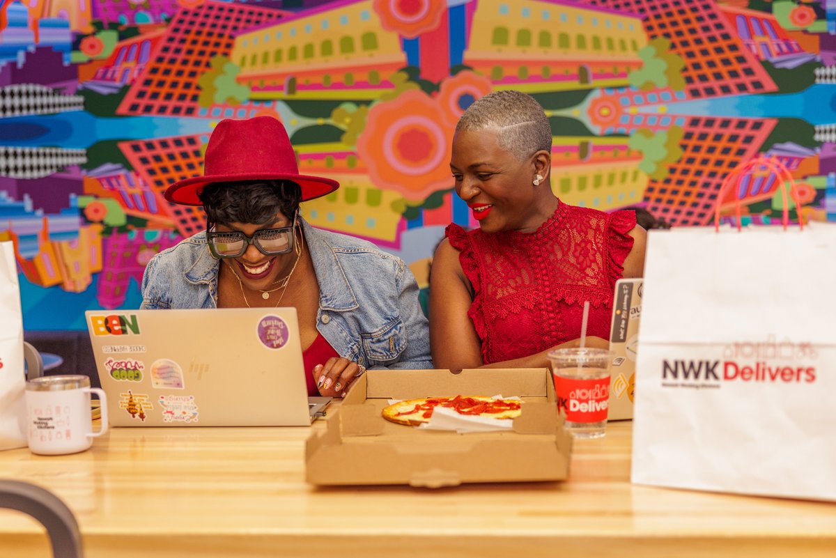 Spotted in the @InsideAudible breakroom: two work best friends enjoying the pizza they ordered off the NWKD app. 🍕
Start your order on the NWKD app: newarkworkingkitchens.com