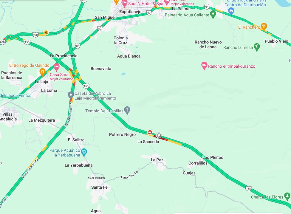CalCSI's tweet image. Buen día. Por favor nos podrían confirmar si tienen presencia de incidente sobre la Aut. Guadalajara - Atlacomulco con dirección a Ocotlán. ¿Hay paso para vehículos?
@CAPUFE 
@GN_Carreteras 

Gracias por su atención.