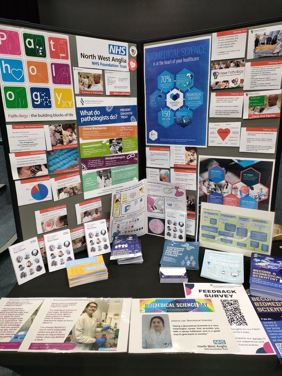 We attended the #CPICSCareersExpo this week to raise the profile of all of roles at our trust to over 1,000 local year 10 students! The event was really well received and many young people expressed interest in areas they may not have considered before! 👏💙 #TeamNWAngliaFT