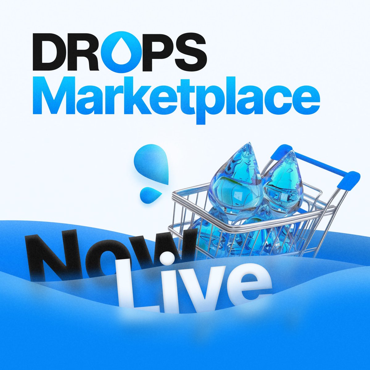 $DROPS Marketplace is now live! 

app.drops.site

Marketplace Guide: drops-2.gitbook.io/drops-document…

Support Chat: t.me/dropsercsupport

Today marks only the start of a new way to exchange value within #DEFI. 

Due Note: Drops Marketplace is a fully decentralized and