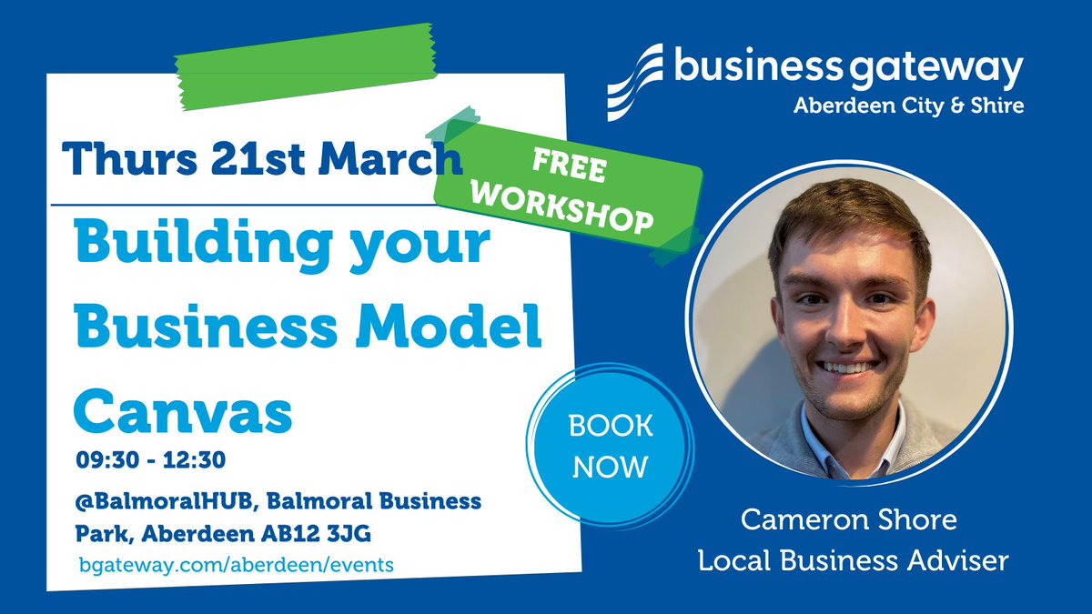 Join us on Thursday 21st March, at Balmoral Business Park for an interactive session where you'll gain the tools to understand, create, and refine your business model. Find out more and book here: ow.ly/stKs50QTskK