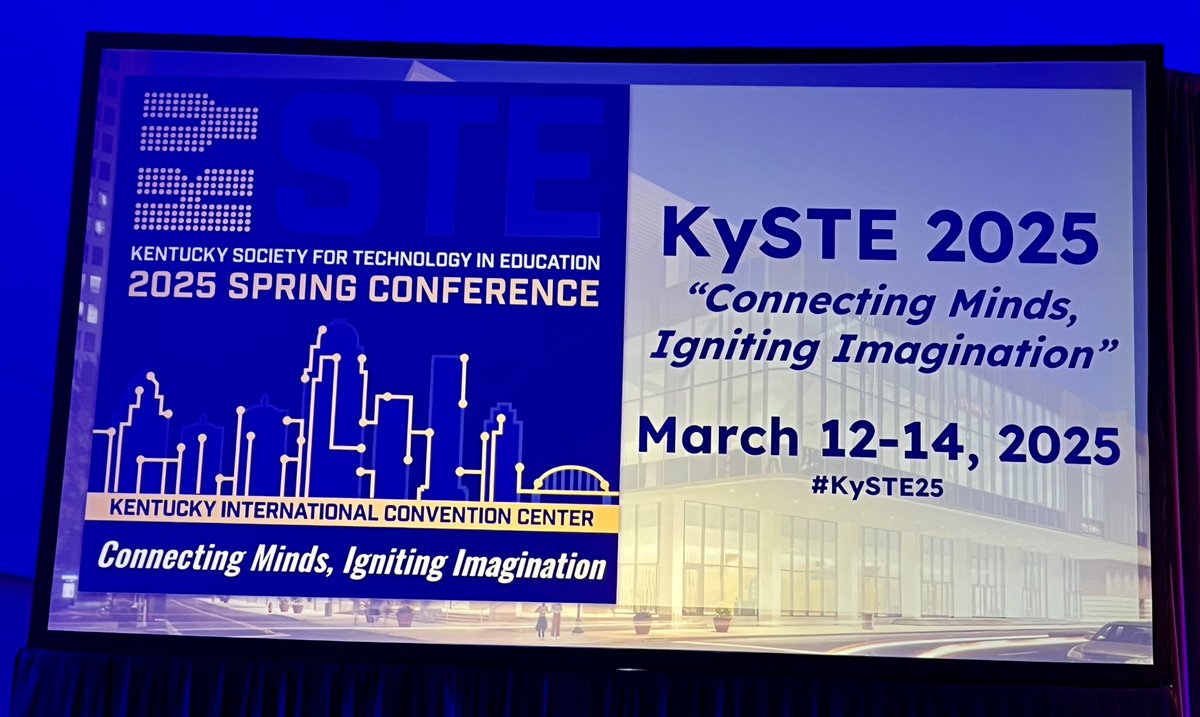 I’m ready for next year #KySTE25
#KySTE24