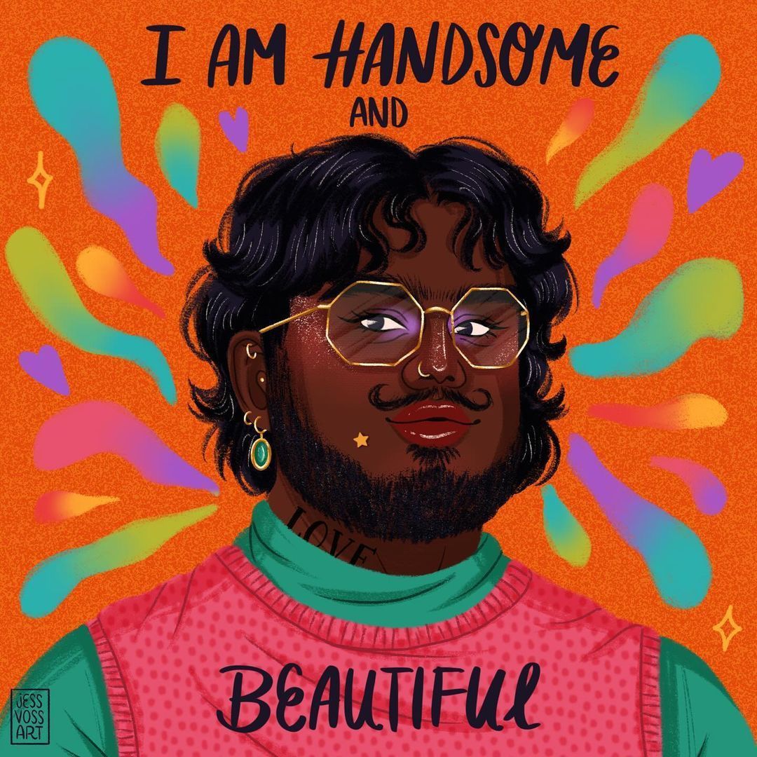 gillustration's tweet image. Handsome and beautiful by Jess Vosseteig 

buff.ly/4c6fQSY 

#procreateart #digitalart #illustratorsofinstagram #lgbtqartist #feministart #queerart #queerartist #gendernonconformity #nonbinarygender #lgbtq+ #portrait #portraiture #portraitartist