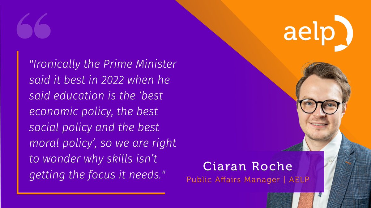 Last week's Spring Budget was possibly the last chance for the Chancellor to invest in skills before the General Election, find out the thoughts of our Public Affairs Manager, Ciaran Roche, in this blog: aelp.org.uk/news/what-did-…