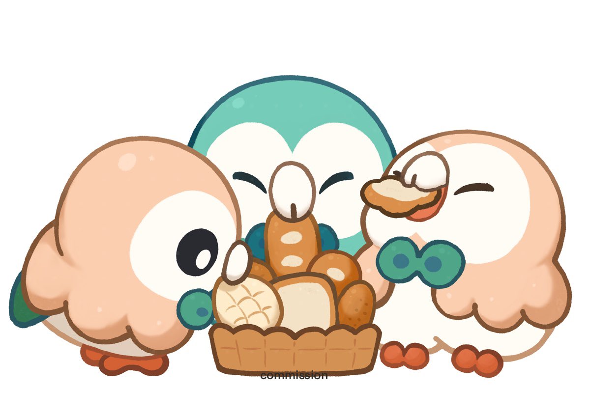 🍞一緒に食べましょう🍞 CM #ポケモンイラスト #pokemonfanart