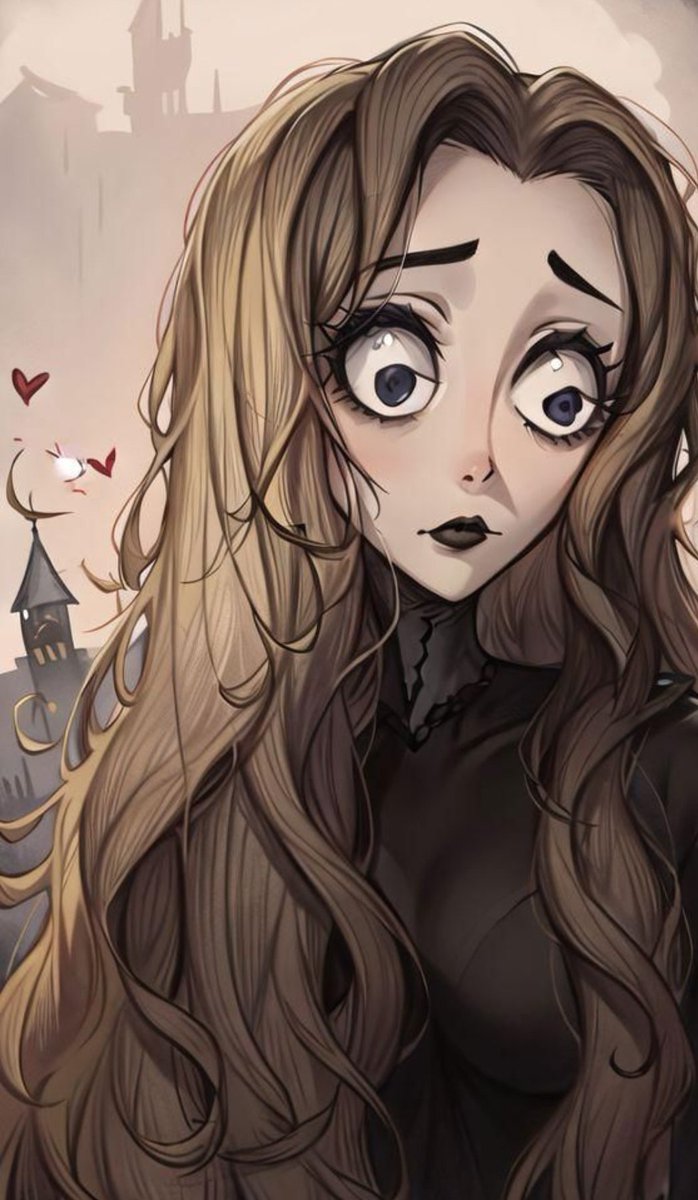 Me but make it  #timburton 

 #ai #aimirror