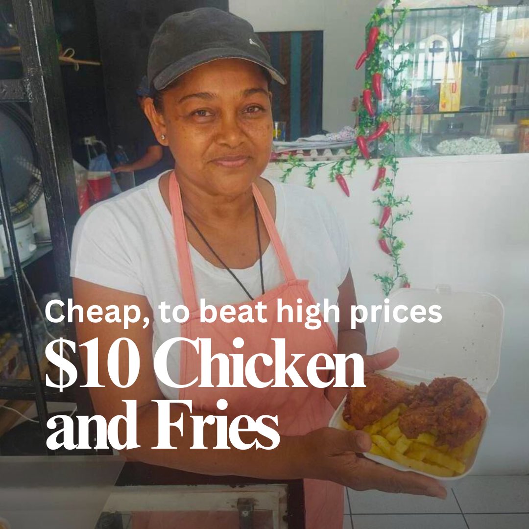 TEN dollars might not seem valuable at popular fast food restaurants in Trinidad and Tobago. But that same $10 can buy hot-on-the-spot chicken and fries from Leela’s Home Style Flavour. Read more: trinidadexpress.com/business/local…