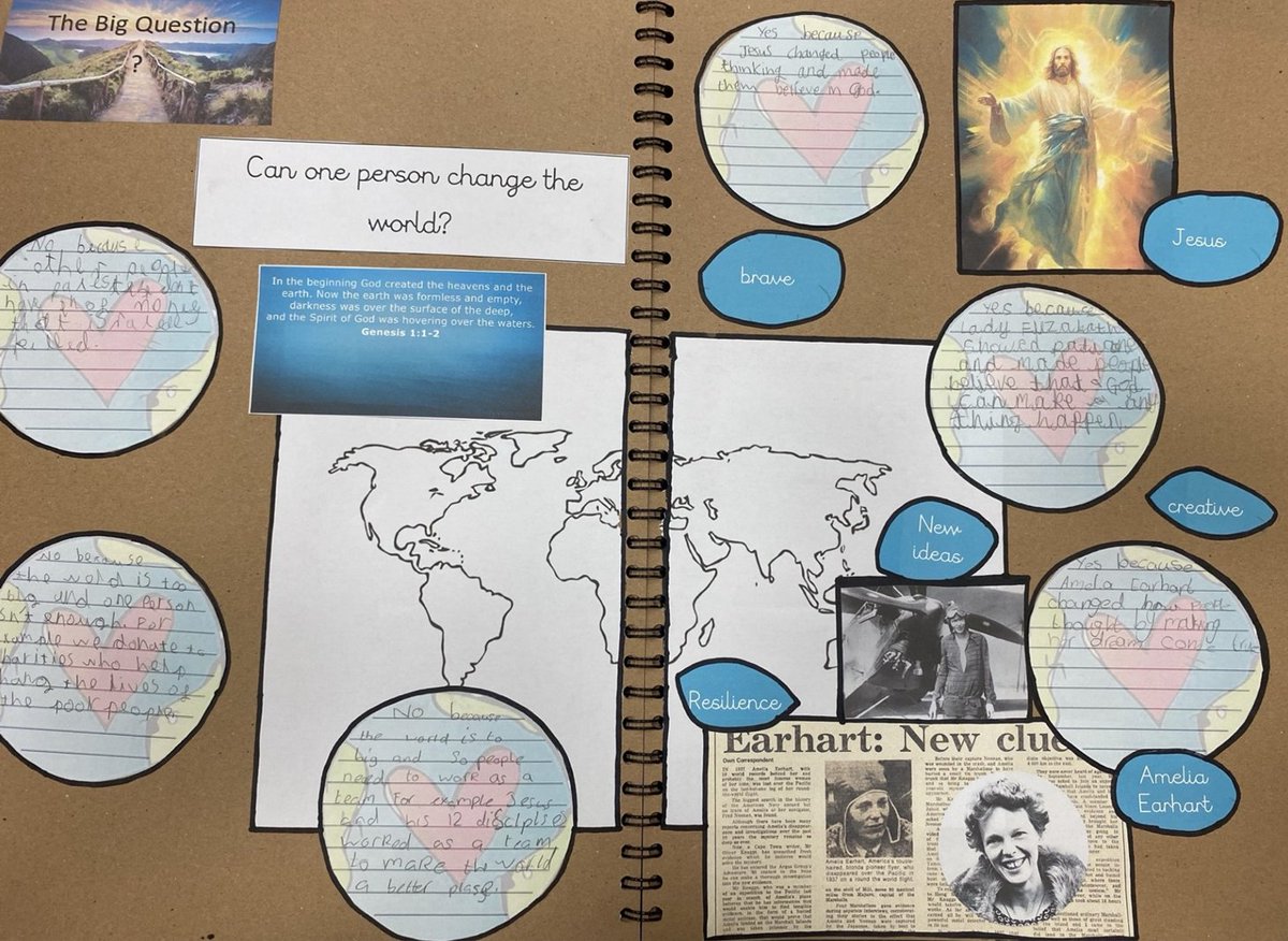 Year 1 had an interesting debate over the big question 'Can one person change the world?' We discussed a range of individuals that we have learnt about in different subjects to support our answers.#catholicsocialteaching #bigquestions #Jesus #ElizabethandZacharias #AmeliaEarhart