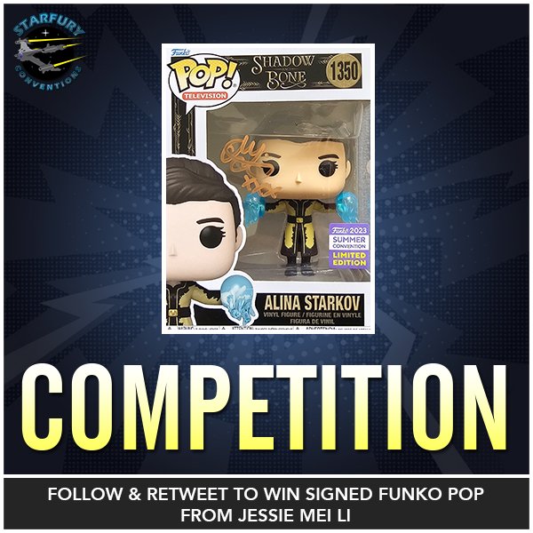 It is #Competition time, with a great prize for all fans of the Grishaverse!

We're giving away a <a href="/OriginalFunko/">Funko</a> of Alina Starkov signed by Jessie Mei Li!

For a chance to win, simply follow us and retweet this post! Winner will be chosen on Sunday.
#shadowandbone
#intothefold