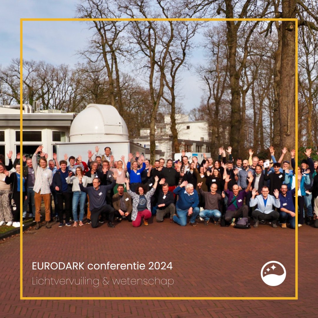 Bijna 100 wetenschappers doen dit weekend mee aan Eurodark conferentie in Groningen om samen oplossingen en onderzoeksmethoden te bedenken tegen lichtvervuiling. Initiatiefnemers van Donkerte van de Wadden zijn er ook bij!✨#eurodark