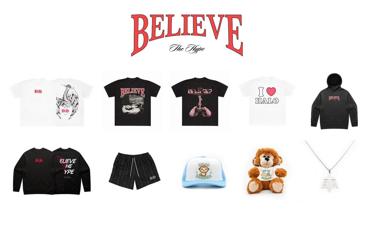 Believe The Hype - Spring / Summer ‘24

AVAILABLE NOW 🔴

shopBtH.com