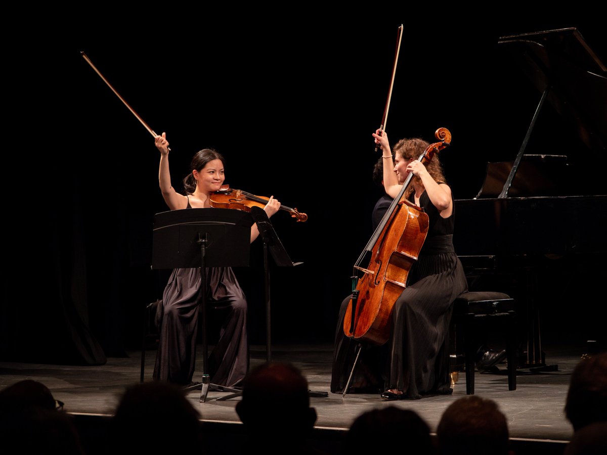 A captivating performance in the Jubilee Hall this afternoon by Heathcliff Trio for the first of its two Friday Lunchtime Concerts. We eagerly anticipate its return next Friday with a programme featuring Haydn and Ravel.