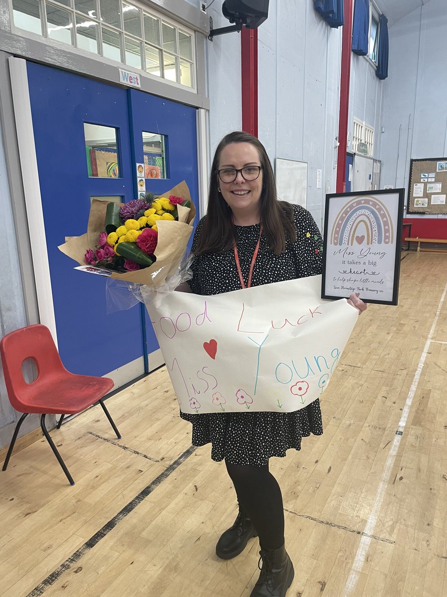 We bid Ms Young a fond goodbye in assembly today. We will miss her creativity, humour and commitment to leading our learners with compassion and nurture. She has led school camp every year for the past five years and we are all grateful for her kindness helping homesick Hermies.