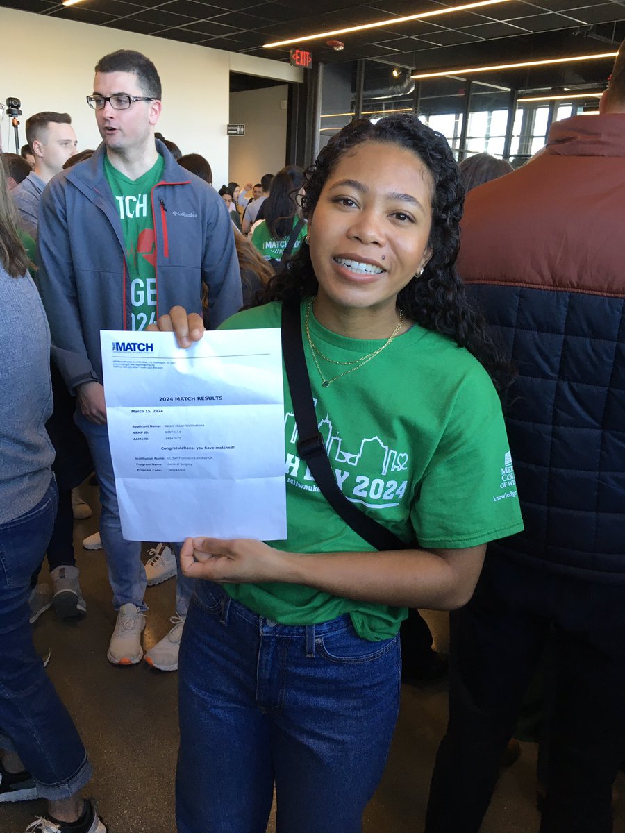 Smiling faces everywhere…another hugely successful @MedicalCollege Match Day! We share your excitement and are so very proud of your accomplishments! #Match2024 #MCWmatch24