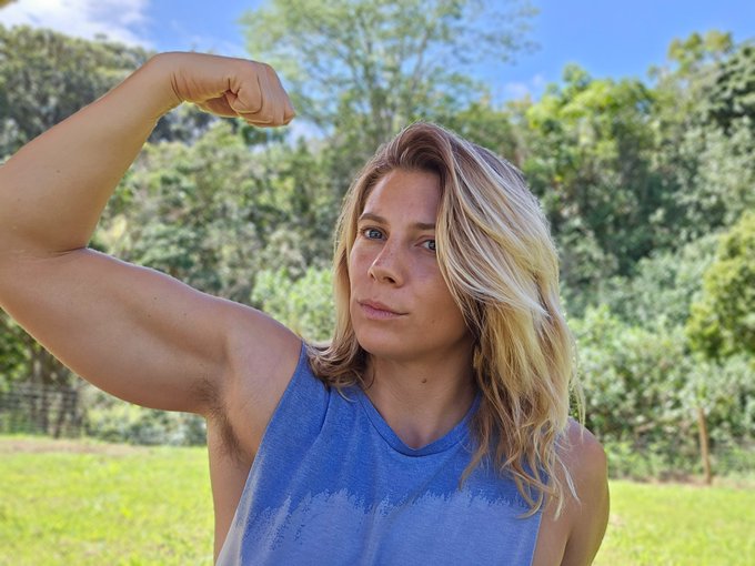 You aren't strong enough to beat me, so I'll wrestle with your wallet instead.  Happy Findom Friday https://t