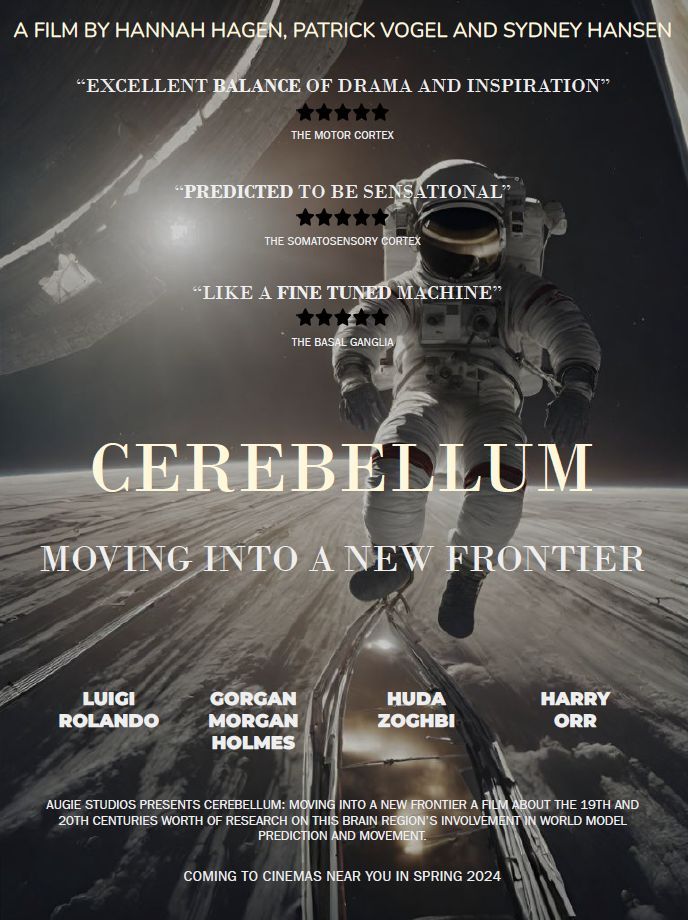 AugiePsych's tweet photo. The eighth and final @AugustanaSD #BrainAwarenessWeek Movie Poster "Cerebellum: Moving into a New Frontier" https://t.co/fkxq7UVHgJ