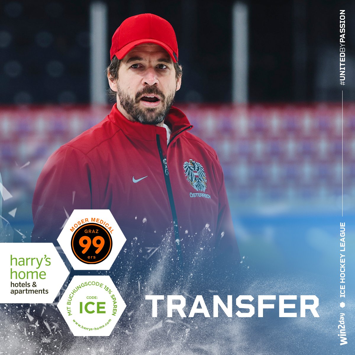 The <a href="/graz99ers/">Graz99ers</a> have installed Harry Lange as their new head coach, as the former player of the Styrian side signed a two-year contract. Lange last coached EC Bad Nauheim in the DEL2.

#UnitedByPassion | <a href="/win2dayat/">win2day.at</a> | #ICETransfers