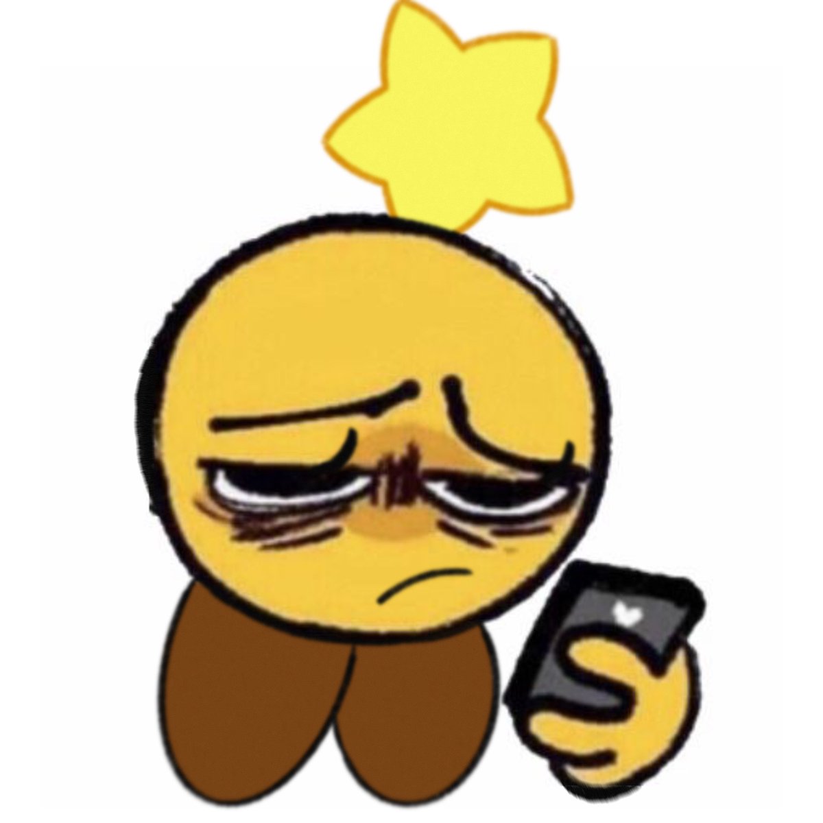 Can we start a trend of editing emoji memes to look like Starlow from the Mario & Luigi series?