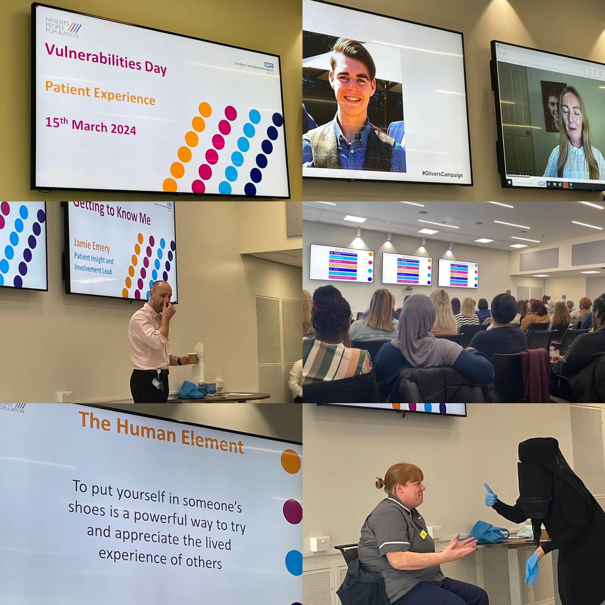 Stacey Clarke (@staceyclarke04) on Twitter photo ⭐️A big thank you to the Patient Experience team today who delivered the vulnerabilities patient training today. ⭐️
It was very moving and empowering!
Let’s be an advocate for our patients and communicate effectively!
#oliverscampaign #swb
<a href="/PaulaMc007/">Paula McGowan OBE</a> ⭐️A big thank you to the Patient Experience team today who delivered the vulnerabilities patient training today. ⭐️
It was very moving and empowering!
Let’s be an advocate for our patients and communicate effectively!
#oliverscampaign #swb
<a href="/PaulaMc007/">Paula McGowan OBE</a>