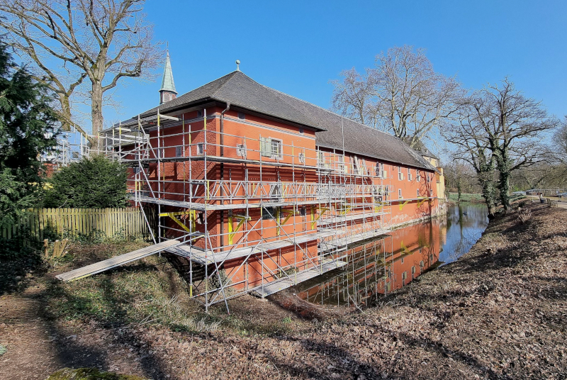 Schloss Rheydt: Fassade der Vorburg wird ab sofort saniert dlvr.it/T46yWx
