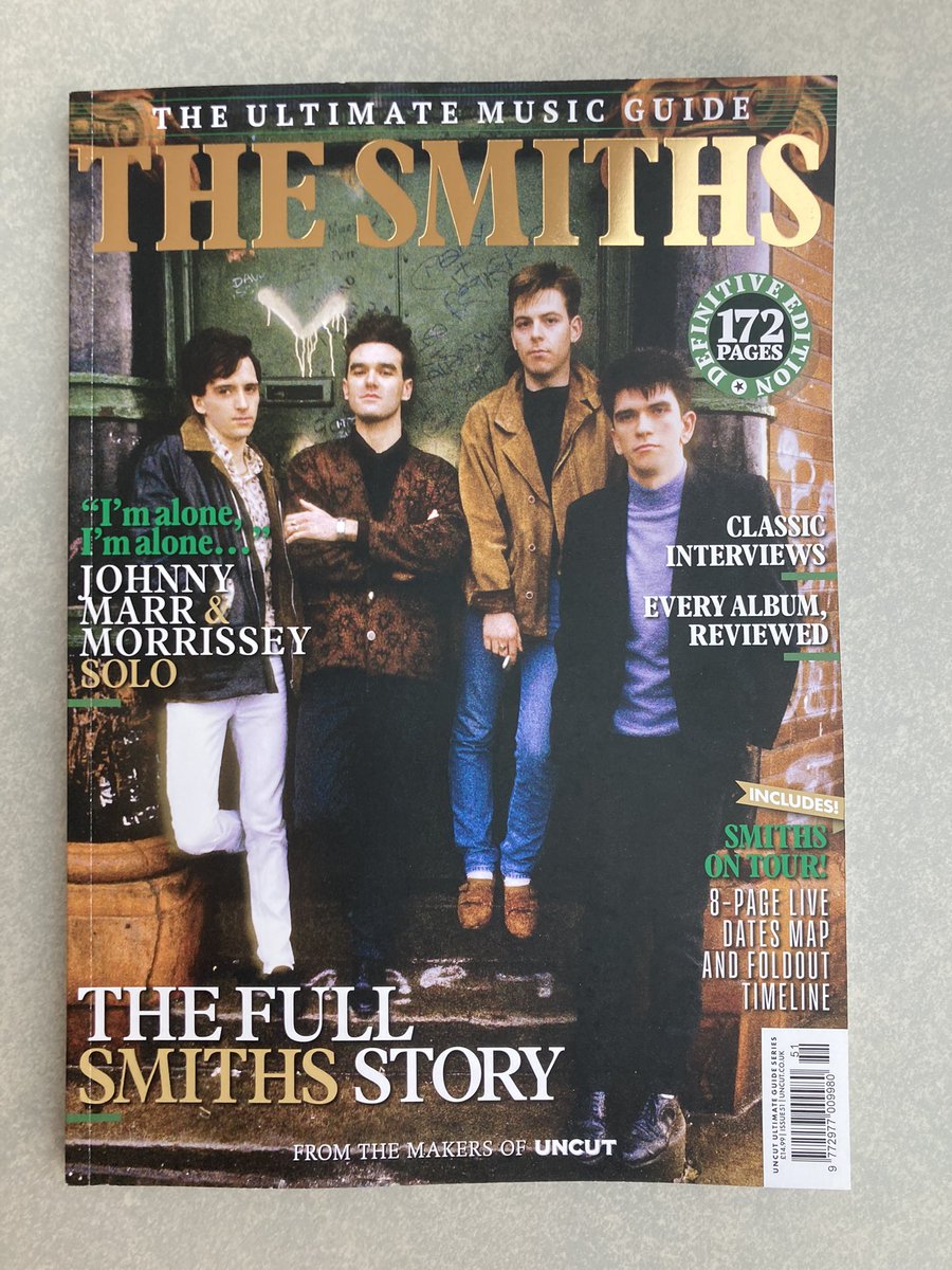 Do I really need another Smiths magazine?
“No”
Am I likely to learn anything new?
“Unlikely”
Have I purchased it?
“Of course I have” 😂
#TheSmiths #Morrissey @uncutmagazine