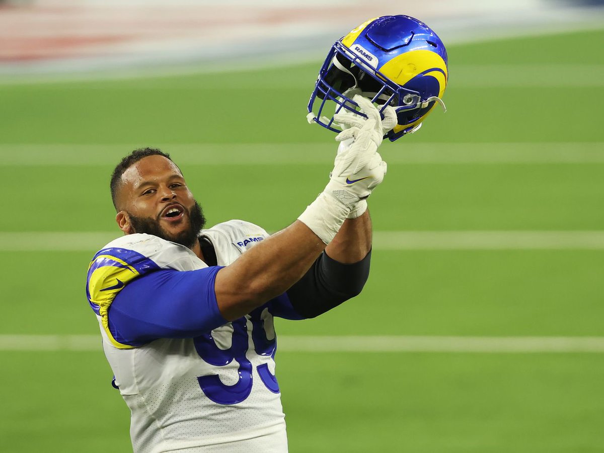 Thank you @AaronDonald97. You gave your everything for the team and we Rams fans have enjoyed every second of it. The greatest to ever do it no doubt 🥹