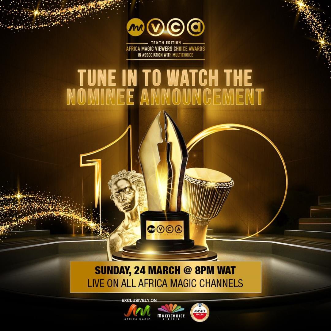 We've teamed up with Africa Magic to bring you the 10th edition of the Africa Magic Viewers Choice Awards (AMVCA) on May 10th-11th, 2024. Get ready for a decade of brilliance and African storytelling! Join us in celebrating with our sponsors Amstel, Pepsi, Promasidor, and