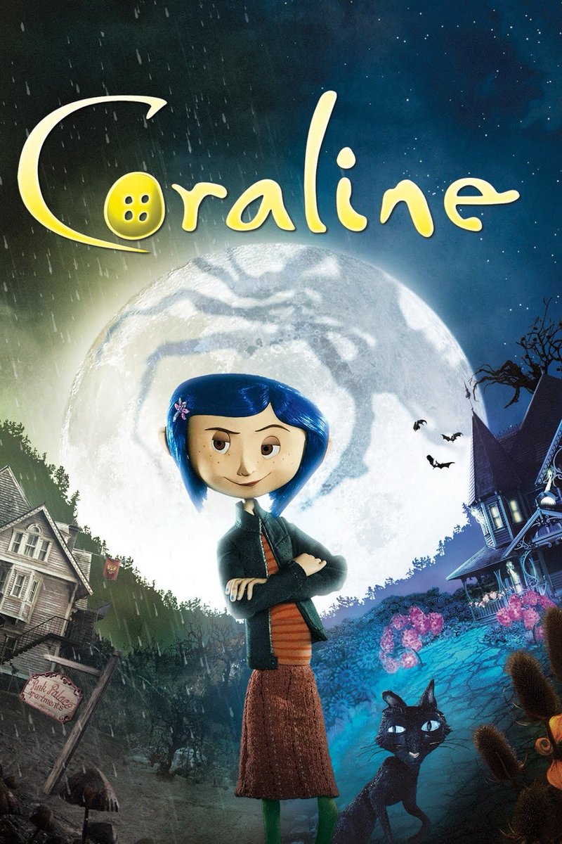 Coraline (2009) What do you rate this classic stop-motion animated dark fantasy horror film out of ten?