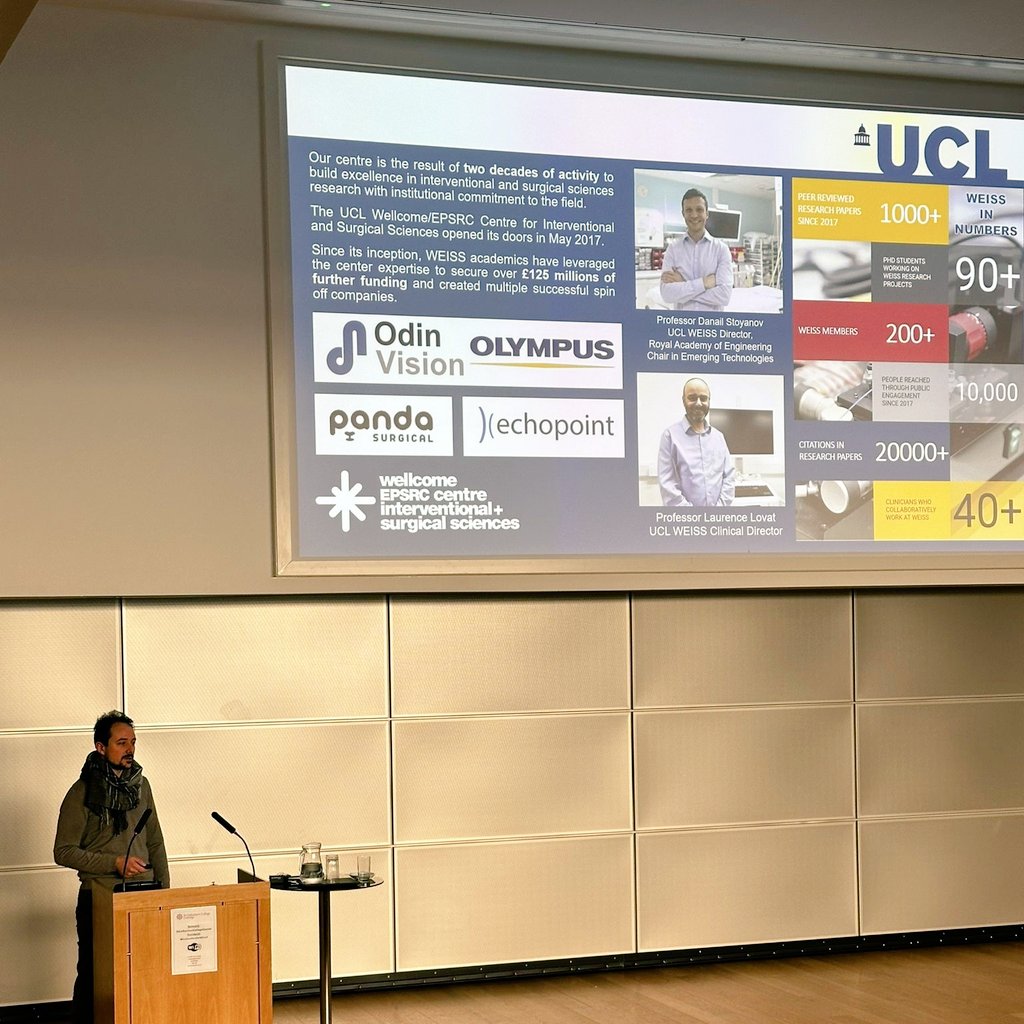 Agostino Stilli (@agostinostilli) on Twitter photo Great to present and attend with our team the CUED Bioengineering Conference <a href="/Cambridge_Uni/">Cambridge University</a> hosted in the beautiful <a href="/Catz_Cambridge/">St Catharine's College</a>. A great opportunity to share our latest medical #SoftRobotics research <a href="/WEISS_UCL/">WEISS</a> <a href="/UCLmedphys/">UCL Medical Physics & Biomedical Engineering</a> <a href="/UCLEngineering/">UCL Engineering</a> <a href="/uclrobotics/">UCL Robotics</a> <a href="/SRV_Group/">Surgical Robot Vision Group</a> Great to present and attend with our team the CUED Bioengineering Conference <a href="/Cambridge_Uni/">Cambridge University</a> hosted in the beautiful <a href="/Catz_Cambridge/">St Catharine's College</a>. A great opportunity to share our latest medical #SoftRobotics research <a href="/WEISS_UCL/">WEISS</a> <a href="/UCLmedphys/">UCL Medical Physics & Biomedical Engineering</a> <a href="/UCLEngineering/">UCL Engineering</a> <a href="/uclrobotics/">UCL Robotics</a> <a href="/SRV_Group/">Surgical Robot Vision Group</a>
