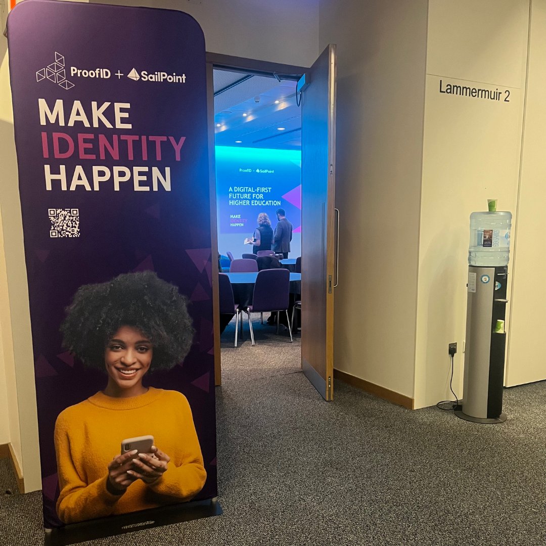 proof_id's tweet image. The #UCISA Leadership Conference was a success. Key highlight was our Breakfast Briefing with @SailPoint. Identity pros Paul Heaney &amp;amp; Stewart Cowie shared insights on digital &amp;amp; security strategies for higher ed. Enhance your uni&apos;s digital-first strategy 👉 eu1.hubs.ly/H087b0q0