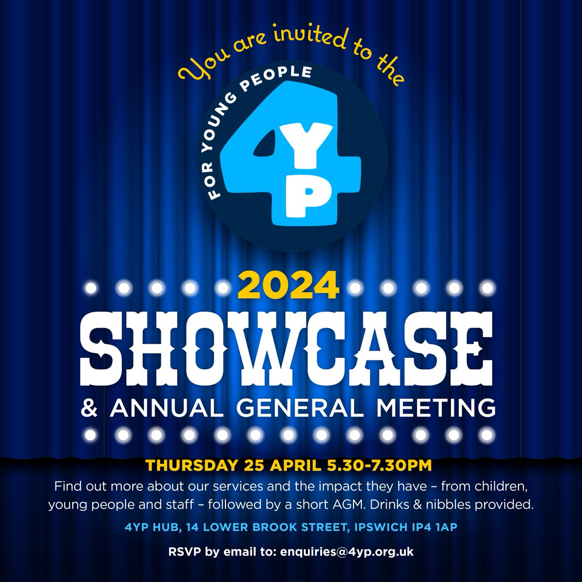 An invtation for you all below. Everyone is welcome. RSVP appreciated if you are able to join us.