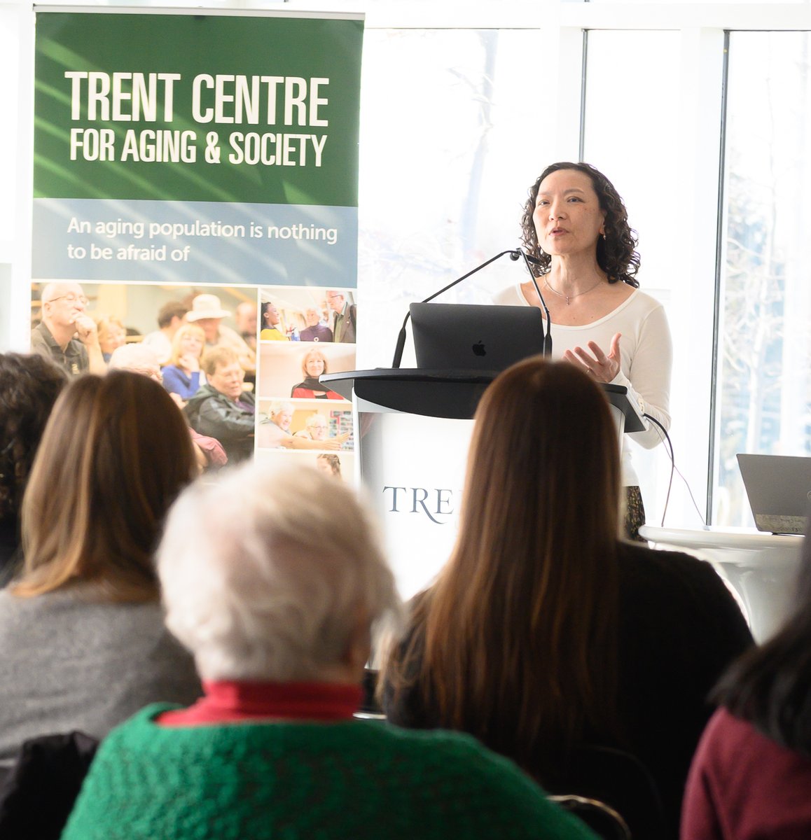 TCAS Aging &amp; Society Seminar on “Aging &amp; Dementia Research” at Trent University Durham GTA had a full audience of professors, students, and community members who had the opportunity to learn about emerging research in aging studies!