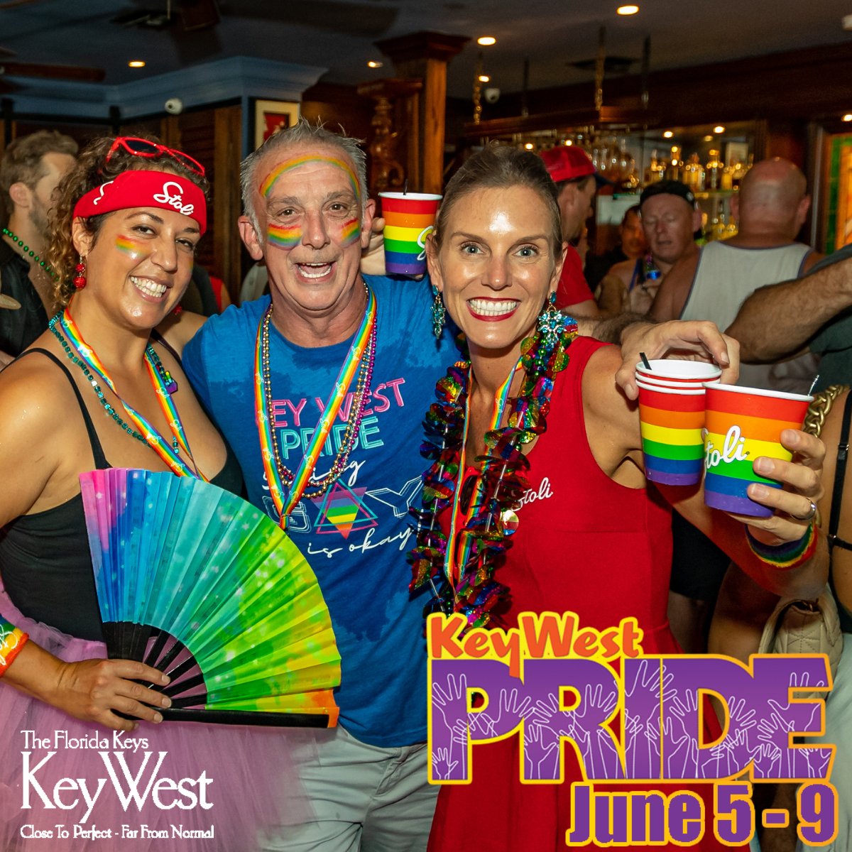 Mark your calendars! PRIDE 2024 IS COMING!! June 5-9! Check out the full Pride calendar here!! bit.ly/49Vm6ve