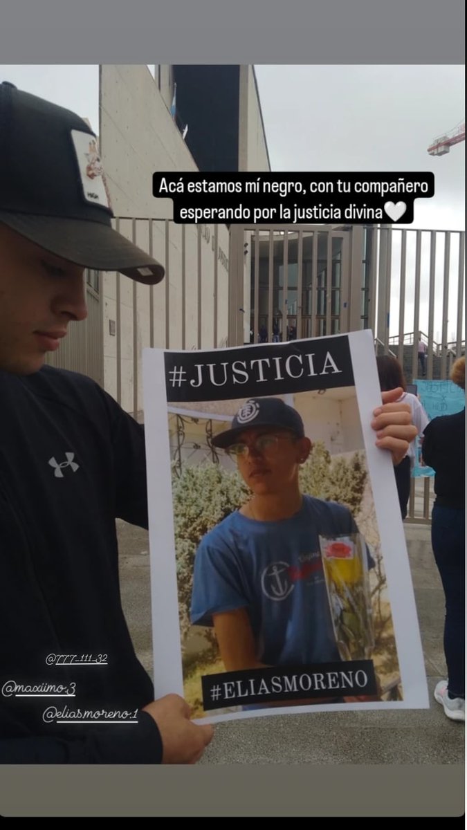 Acá estamos mí negro esperando por tu justicia, deberíamos de estar esperándote en casa para tomar una coca, cuida y guía siempre a tus compañeros 🤍